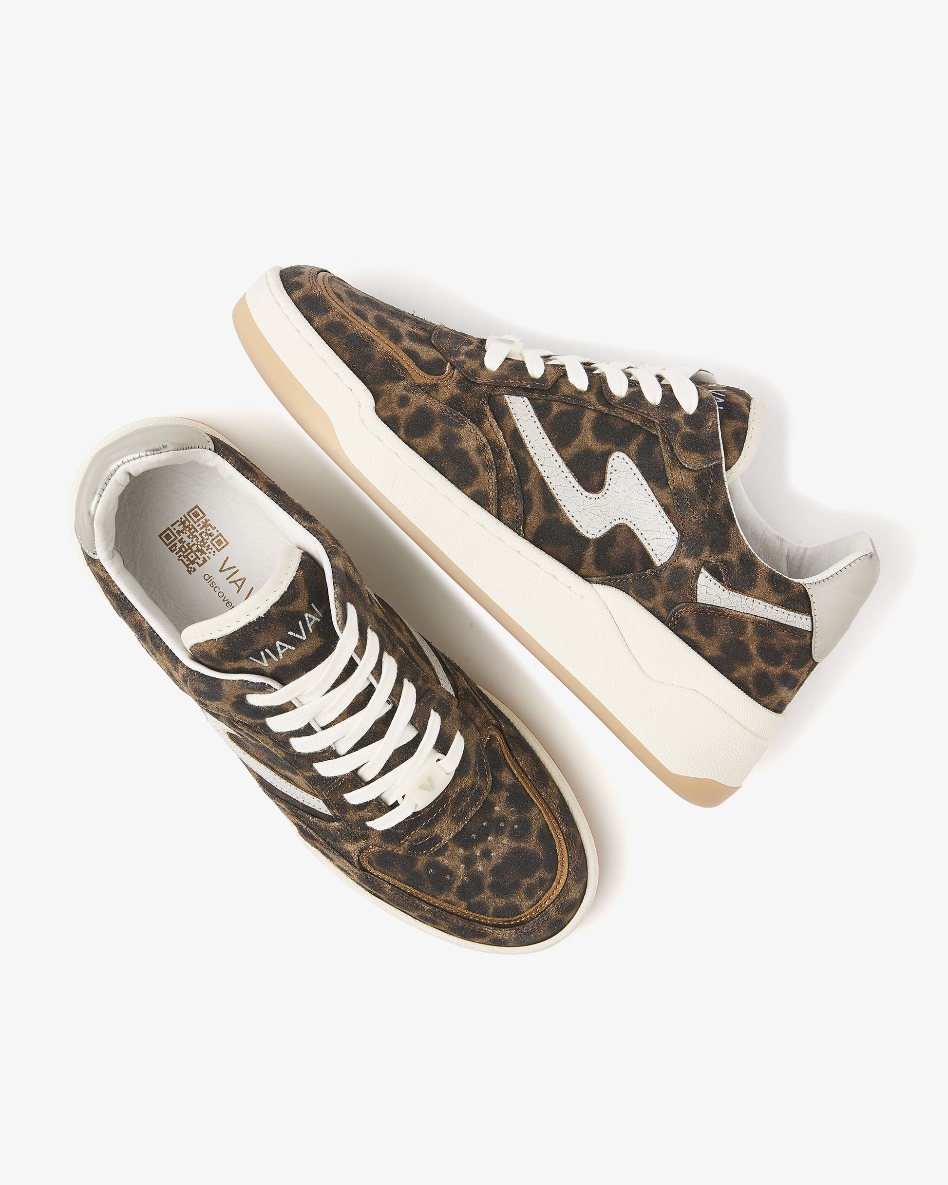 VIA VAI luipaardprint dames sneakers Sam Levi