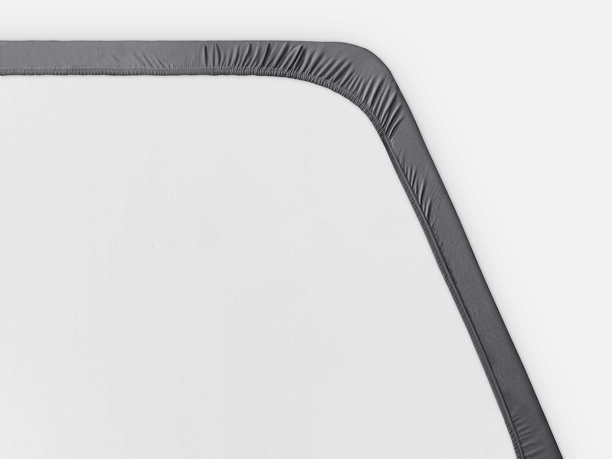Walra Multifit Frans bed rechts hoeslaken - Anthracite