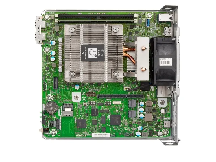 HPE ProLiant MicroServer Gen10 Plus v2 Entry - Server - ultra mikro tower envejs - 1 x Pentium Gold G6405 - RAM 16 GB - SATA - non-hot-swap 3.5