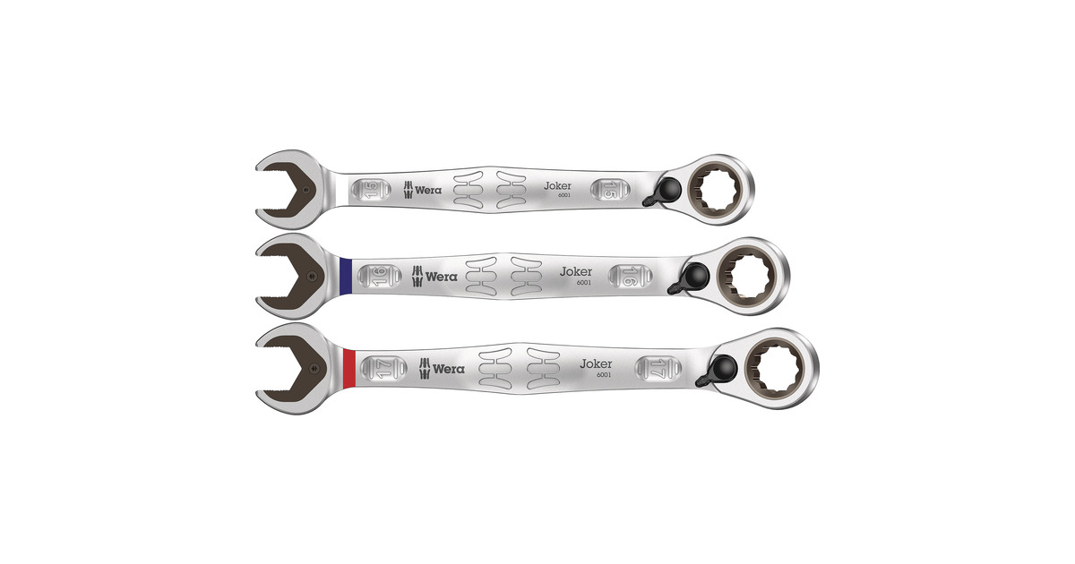 Wera9733 Schuimrubberen inzetstuk met 6001 Joker Switch Set 1, 11‑delig moersleutel  (Zwart/grijs)