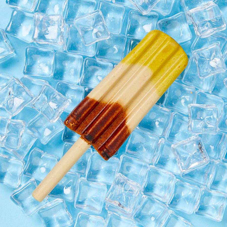 PUP ICE ROCKET CHOCOLATE&PLATA 2 unidades 90g (12)