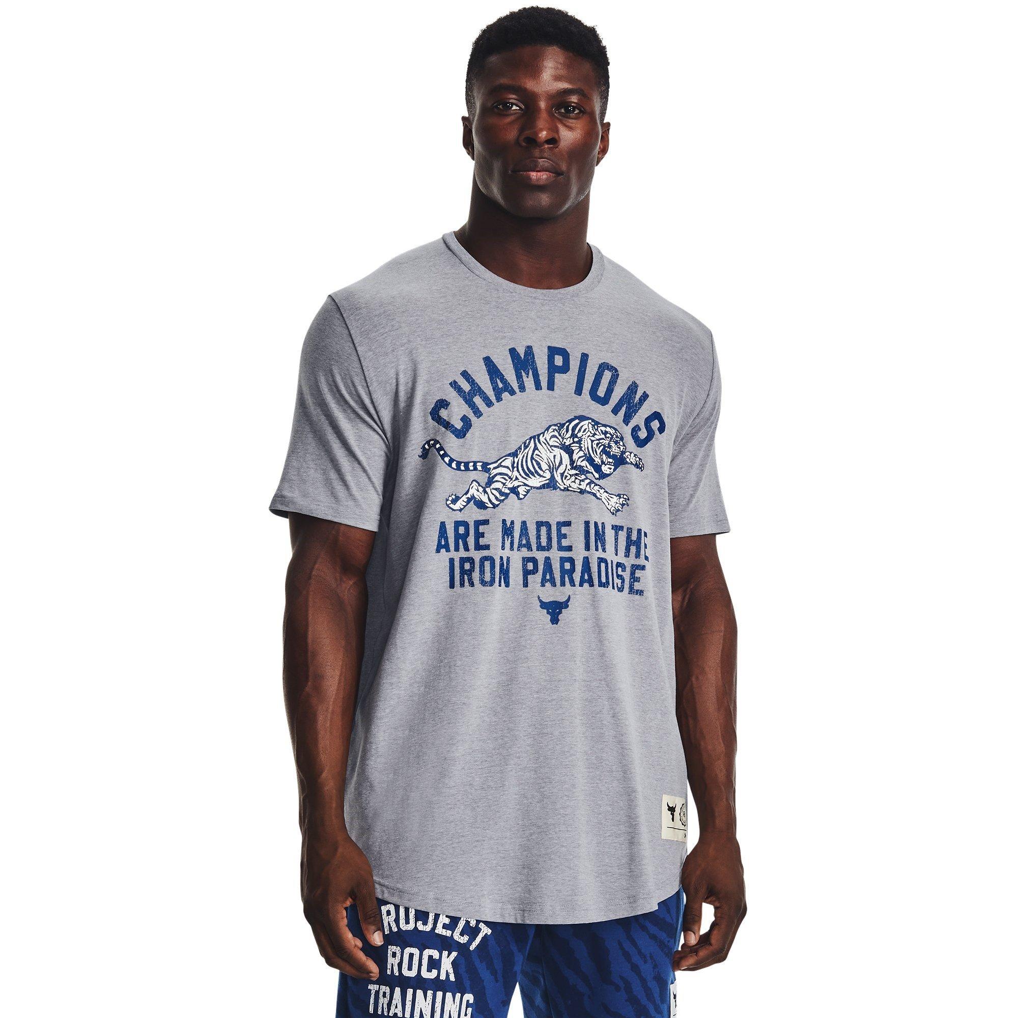 Under Armour Under Armour Ua Pjt Rock Champ Ss T-Shirt Mens
