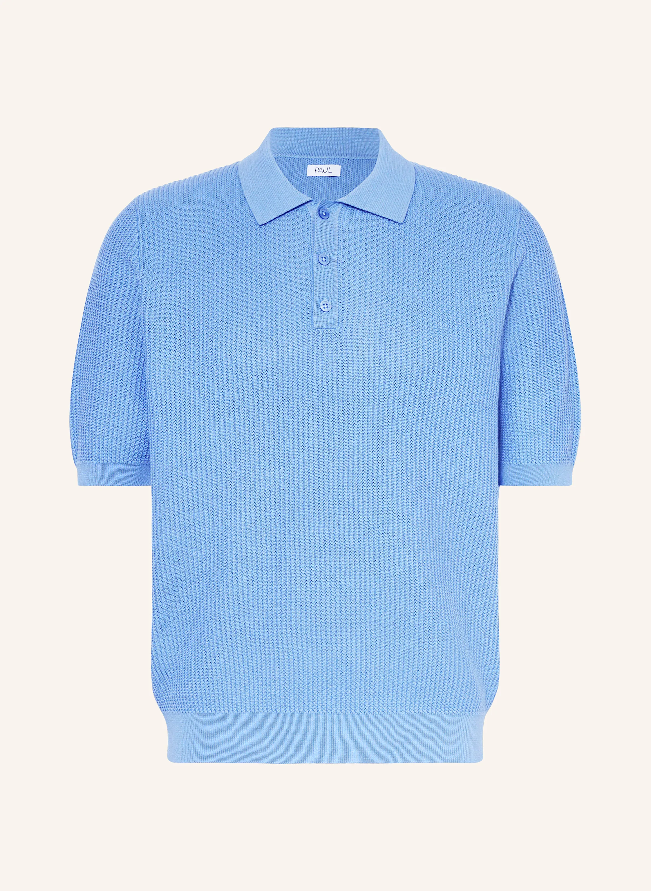 PAUL Strick-Poloshirt