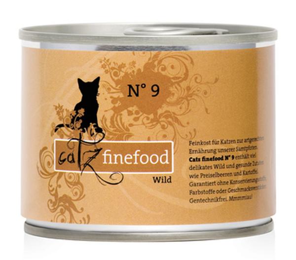 catz finefood Nassfutter für Katzen, 6 x 200