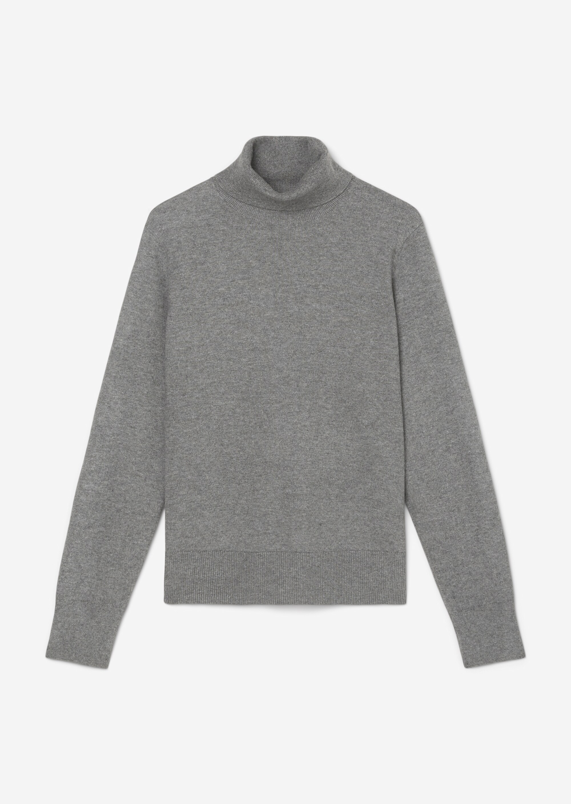 Rollkragenpullover regularaus Soft Cotton Stretch