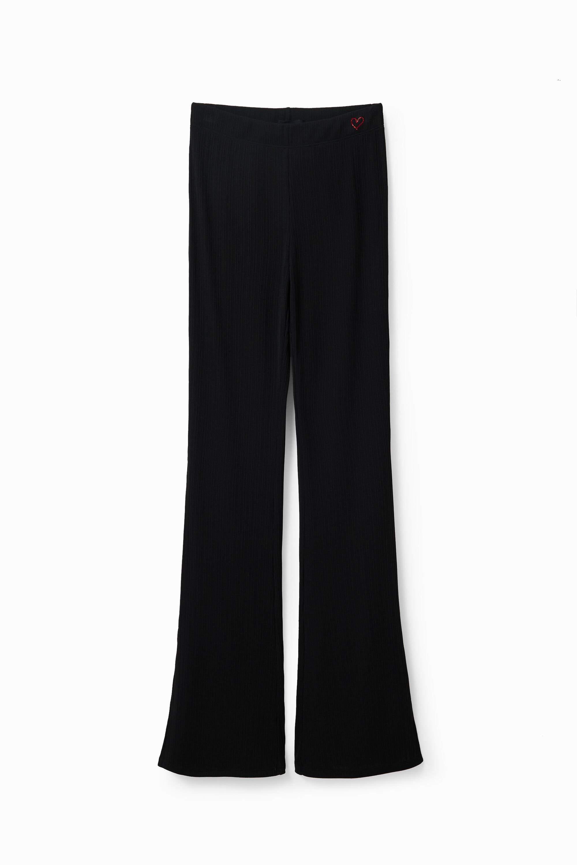Pantalon évasé stretch