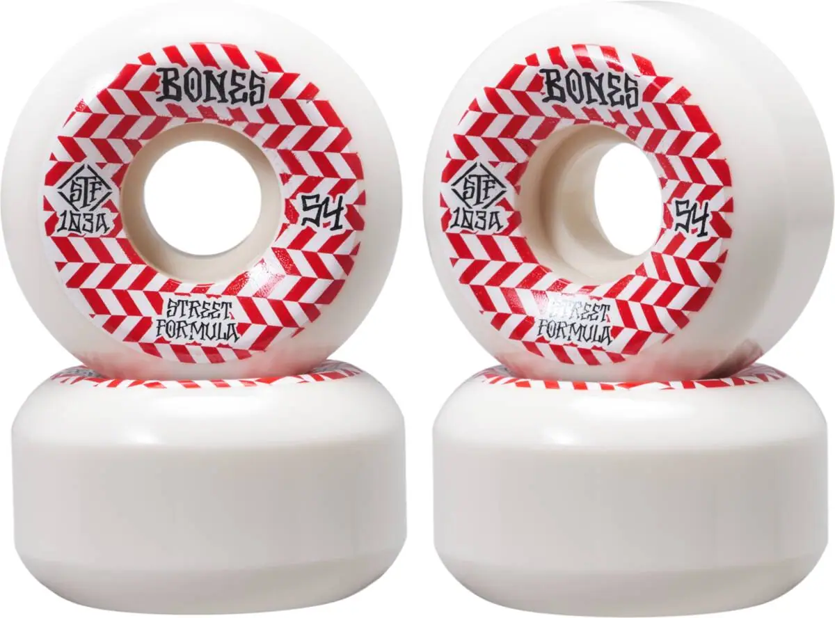 Bones STF V5 Sidecut Skateboard Hjul 4-Pak | SkatePro