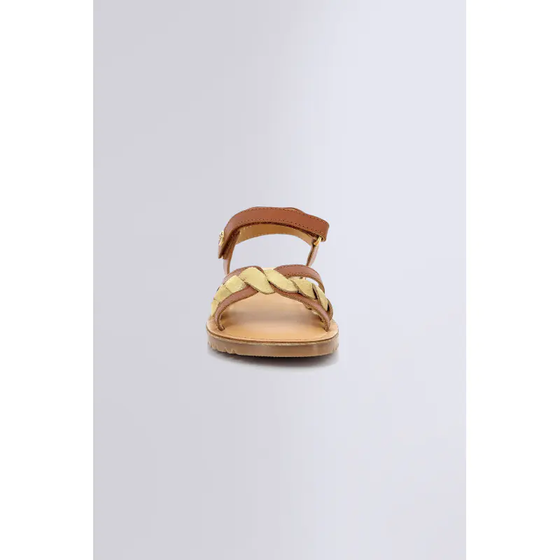 Betty Camel or SANDALES Cuir Fille