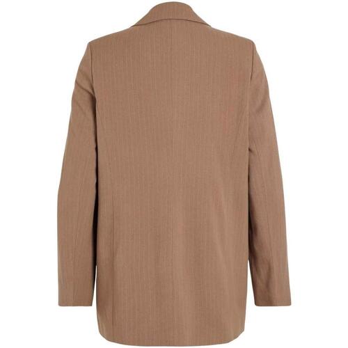 Vila - VISTRIKER L/S BLAZER Beige