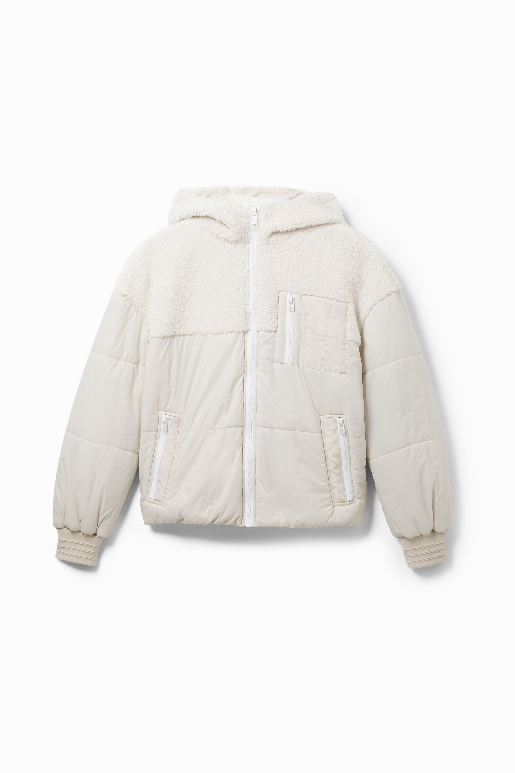 Doudoune Sherpa capuche