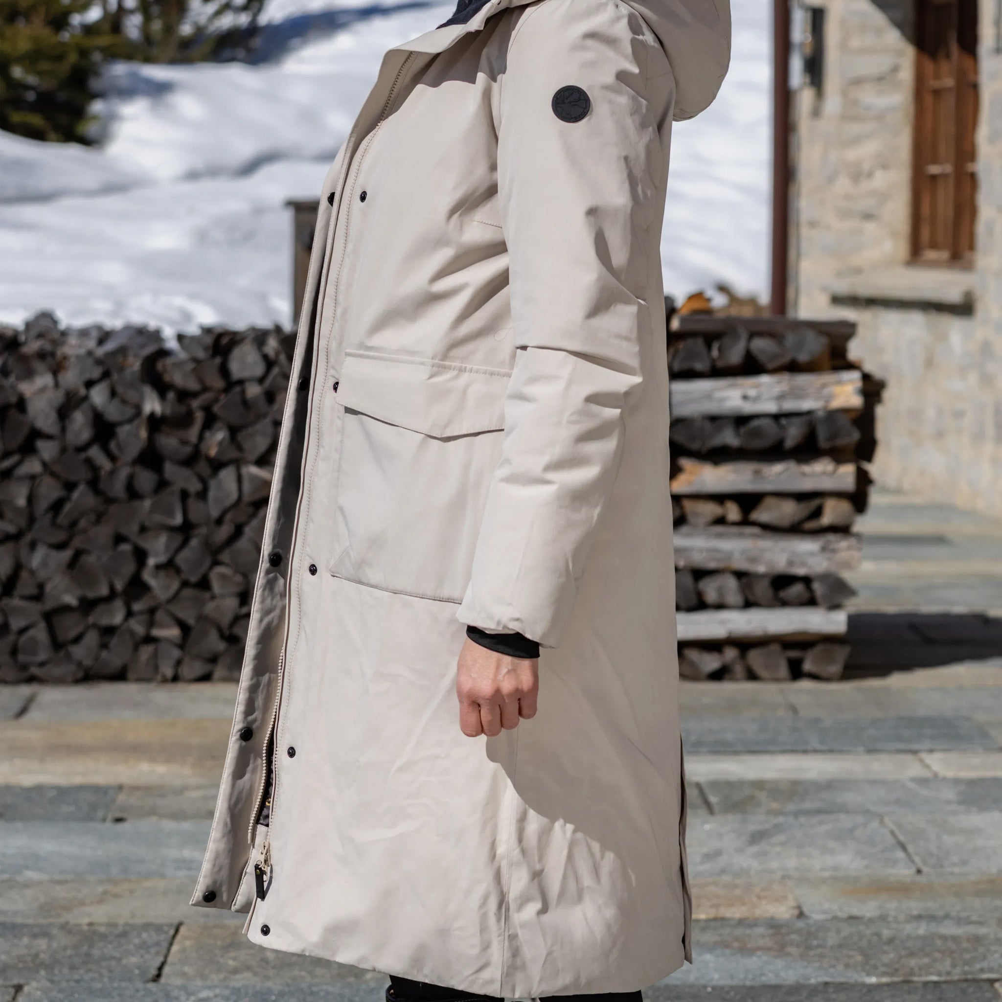 Frauen Wintermantel Gwen silver lining