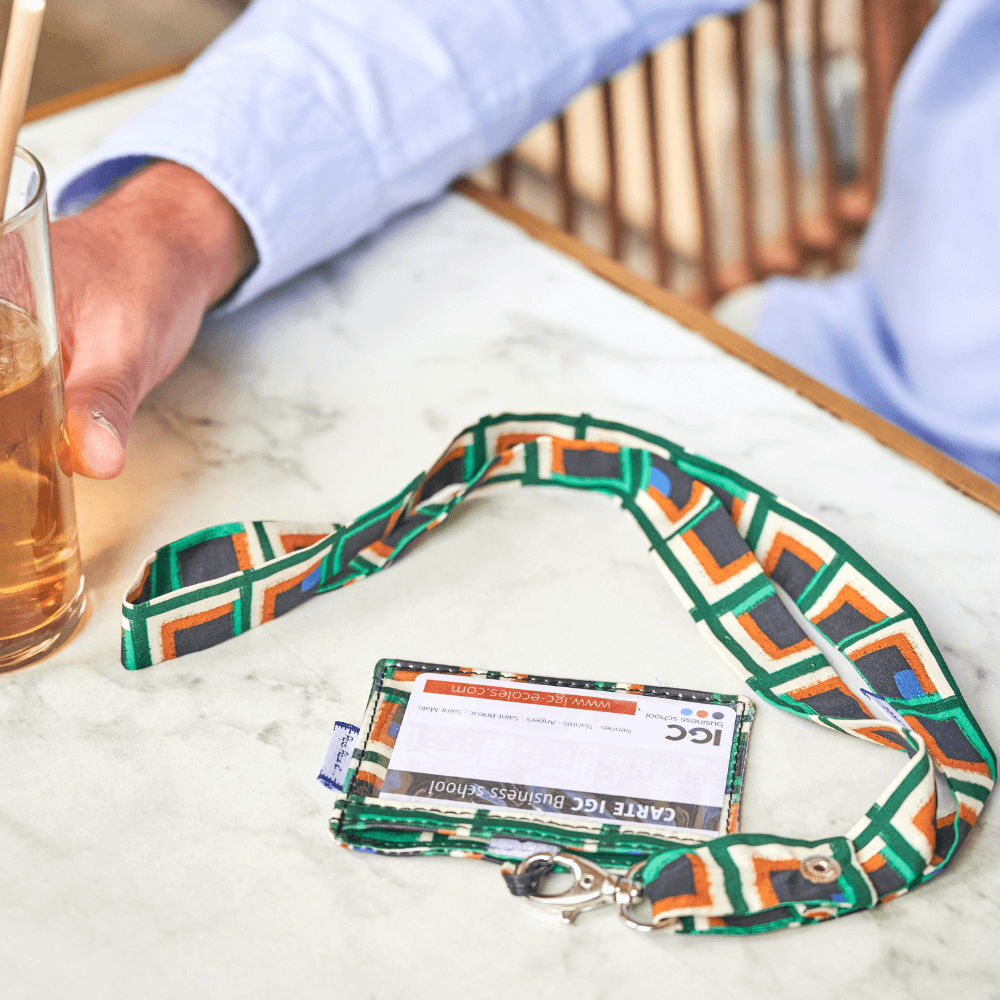 Porte-Clés Collier Carré D'art