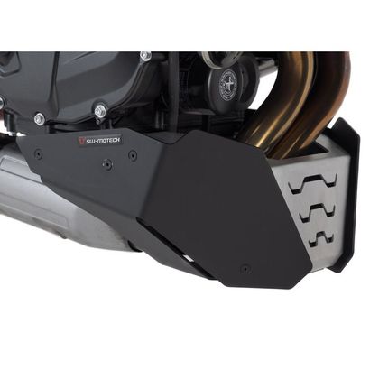 Sabot moteur SW-MOTECH ALUMINIUM - Noir