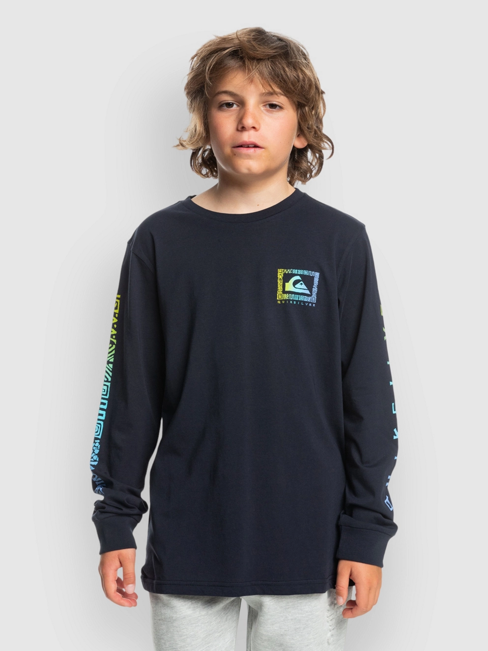 Quiksilver Revival Kids Longsleeve T-Shirt dark navy