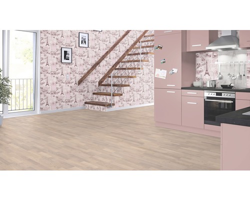 Parket 13.0 Eiken Lichtbeige Scheepsdek 3-Strook Geëgaliseerd Wit Geolied