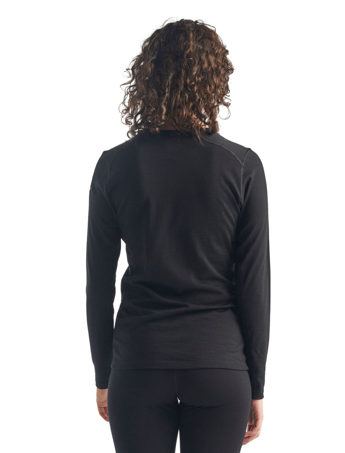 Icebreaker Damen-Langarmshirt 200 Oasis LS Crewe Black