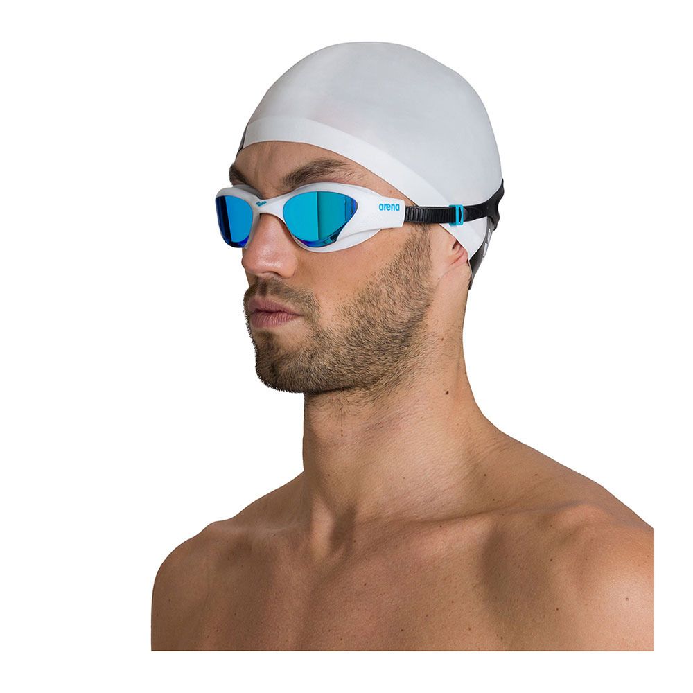Arena THE ONE MIRROR - Lunettes natation silver/black/black