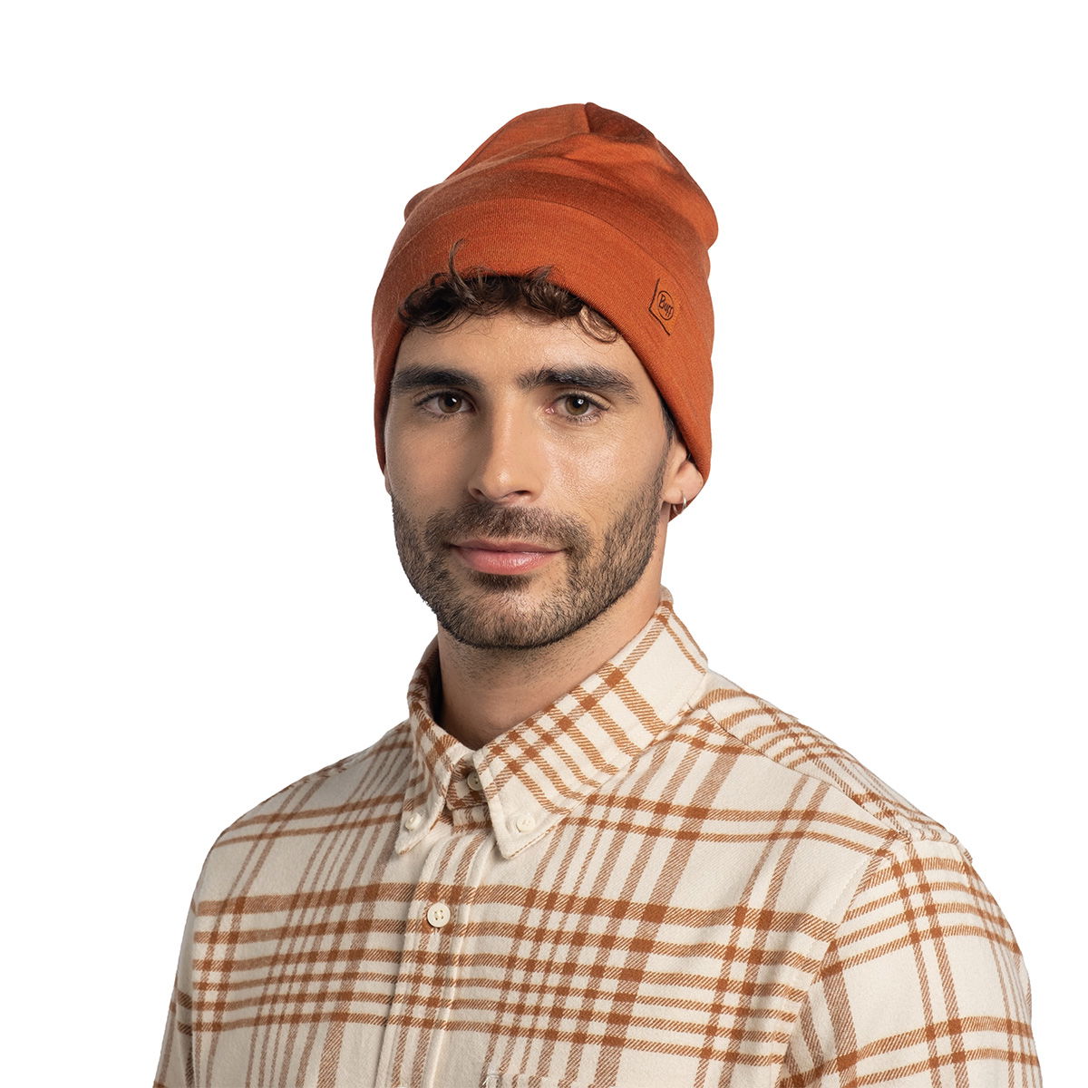 Buff Merino HW Beanie (Solid Cinnamon)
