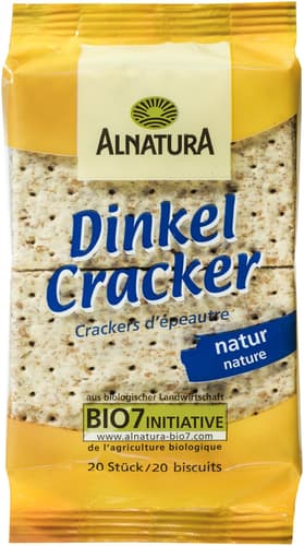 Alnatura BIO Dinkel Cracker natur