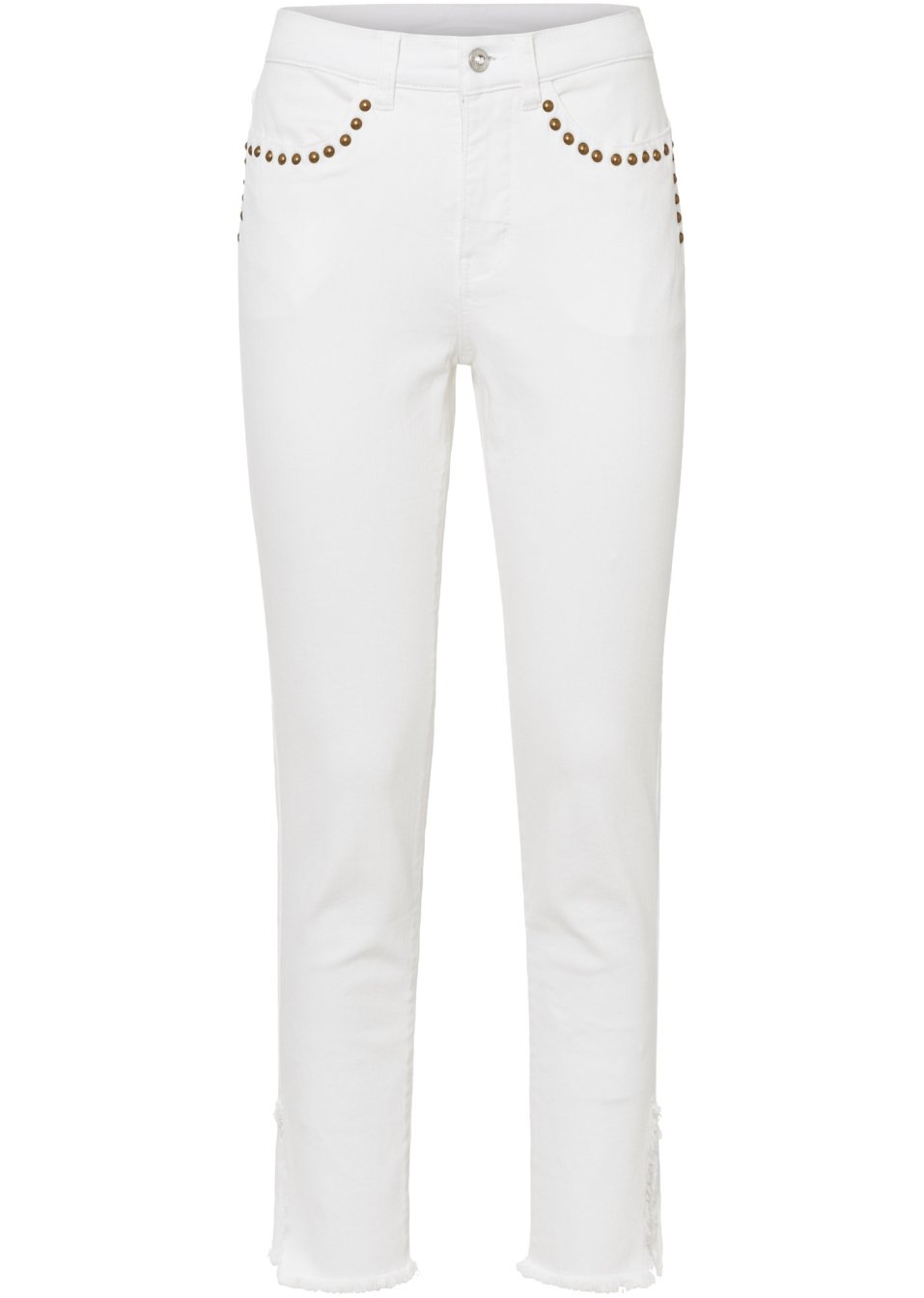 Pantalon extensible avec rivets