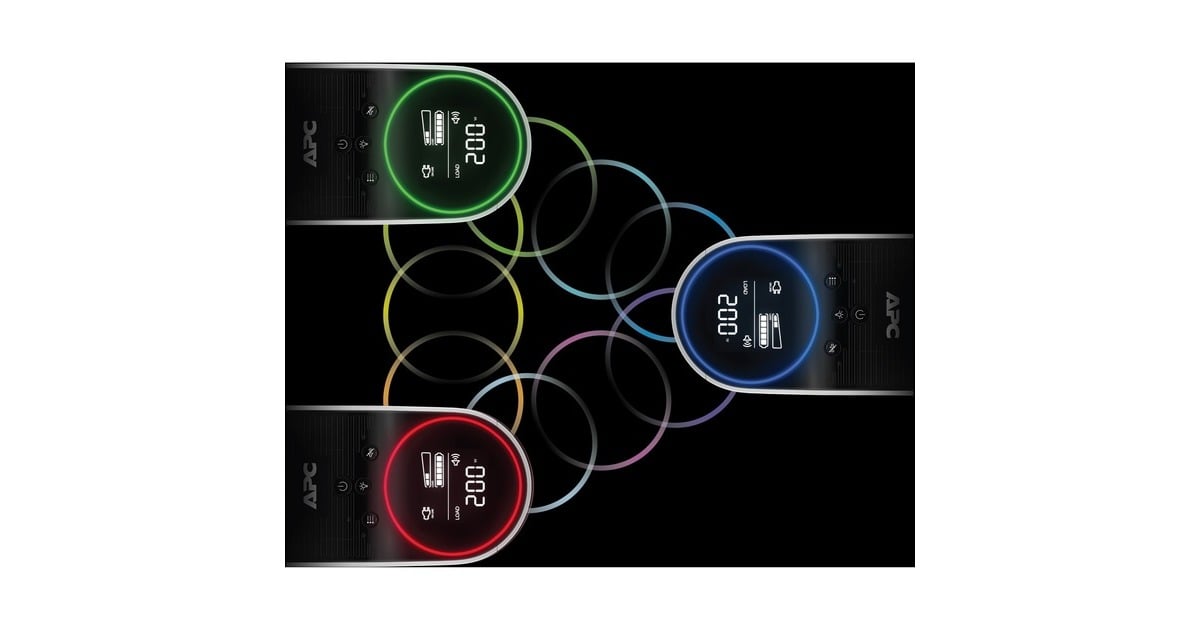 APCBack-UPS Pro Gaming BGM2200B-GR ups  (Zwart, 2200VA/1320W, 4x Schuko & 2x C13 uitgang, 3x USB charger, USB dataport)