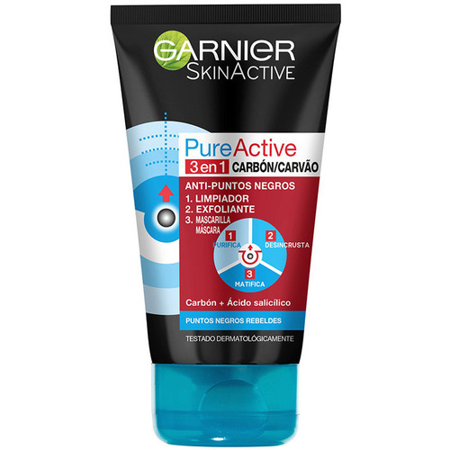 Garnier - Pure Active 3 En 1 Carbón Intensive Gel Puntos Negros