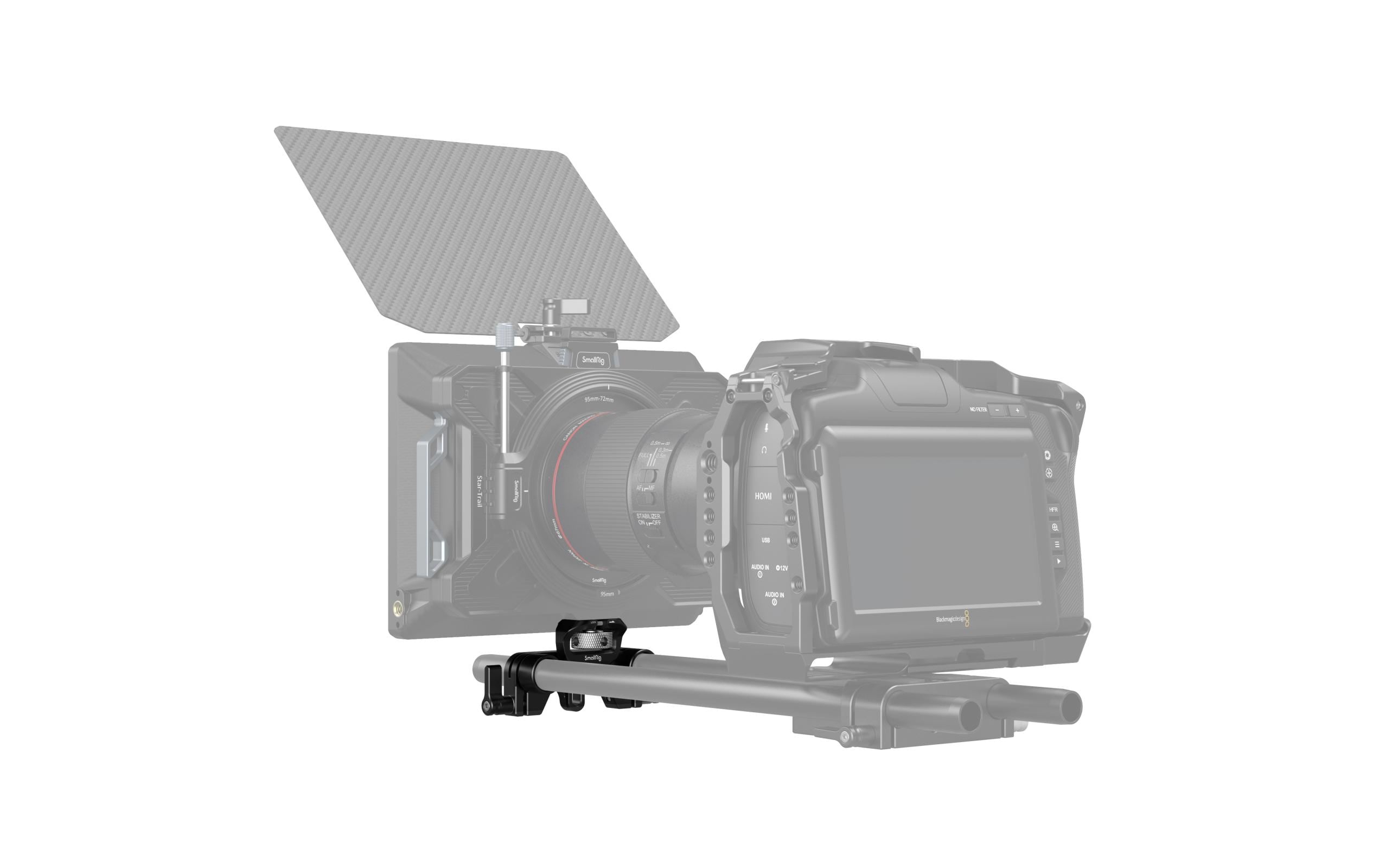 15 mm LWS Support15 mm Objektiv Unterstützung