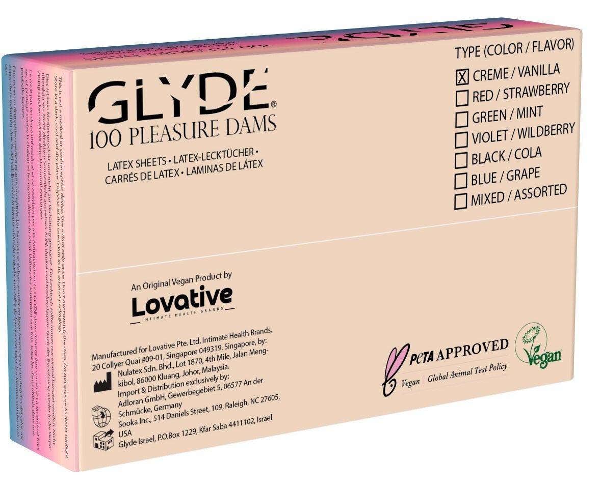 Sheer Glyde Dams *VANILLA*