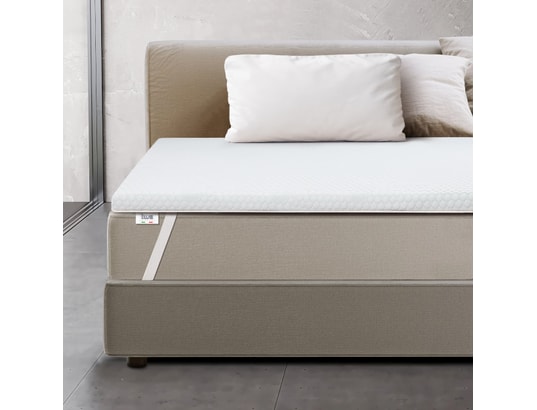 THE WHITE STONE - Sur matelas Surmatelas memory foam orthopédique pour lit double 200x200
