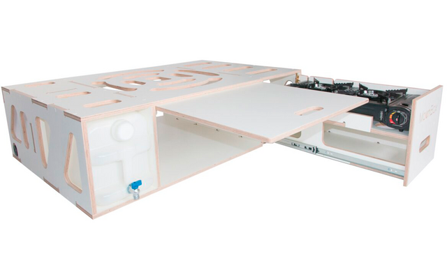 Moonbox Campingbox 115 mit Tisch passend für Van/Bus