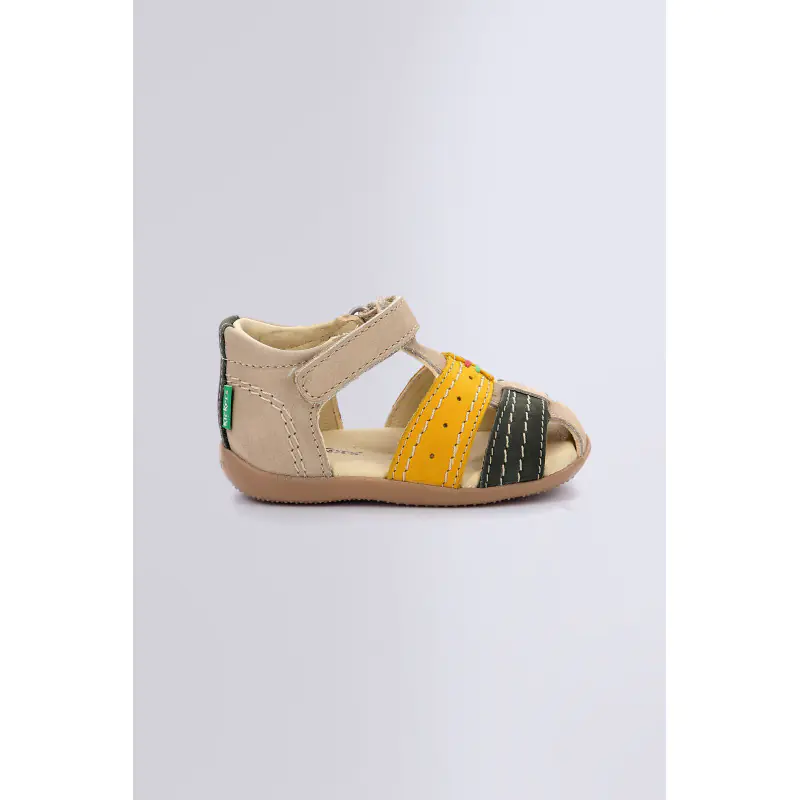 Bigbazar Beige jaune SANDALES Cuir Garçon