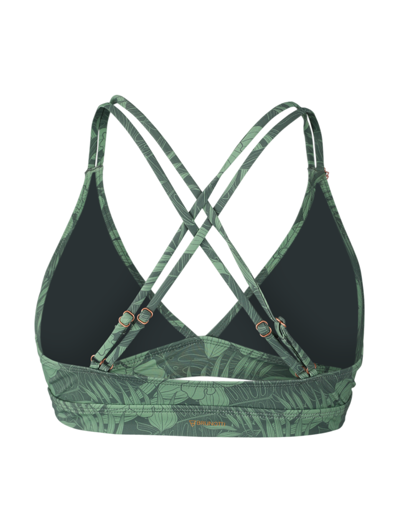 Delphina-Leaf Dames Bikini Top