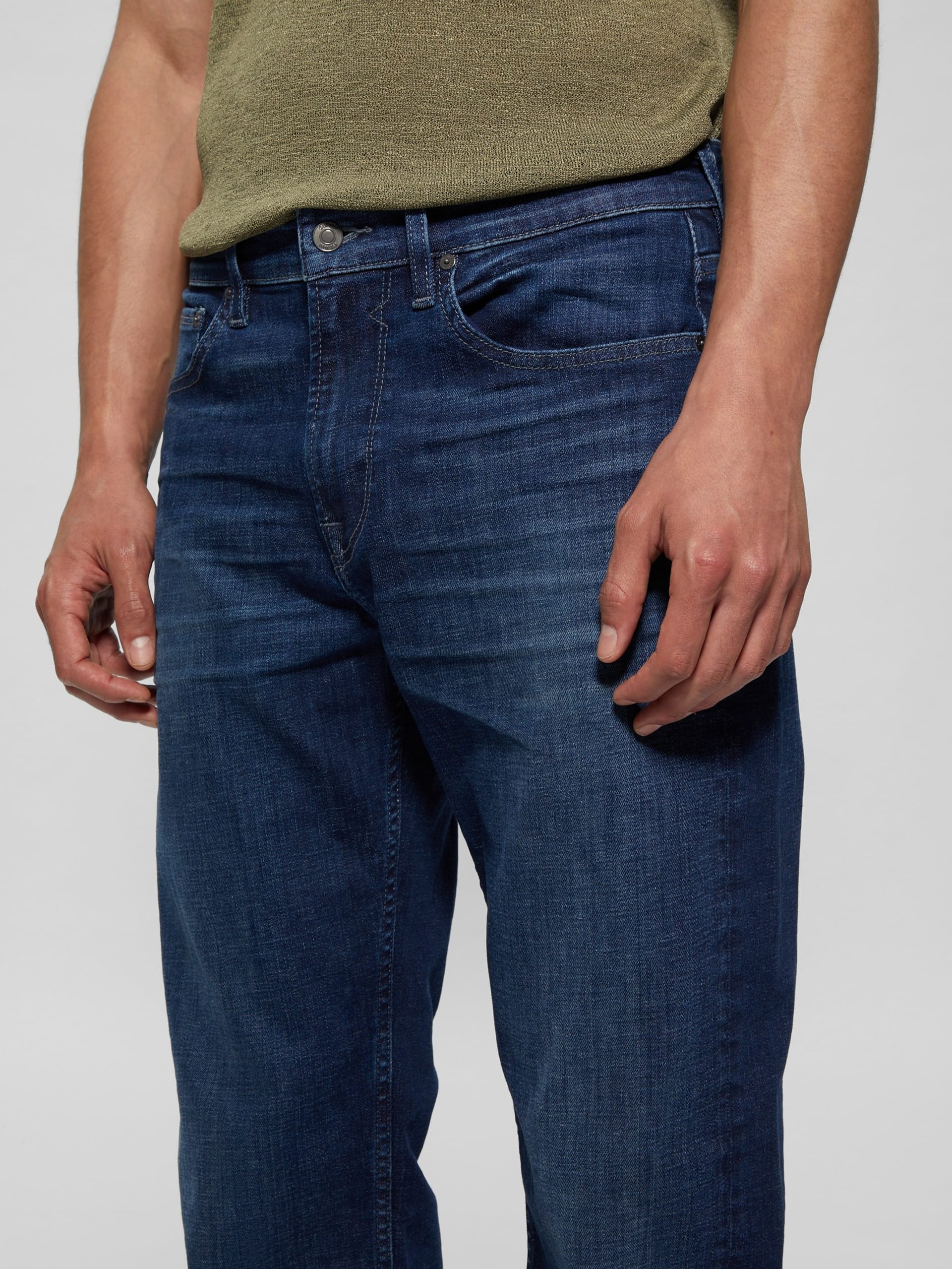 Calça jeans reta Eco Mason