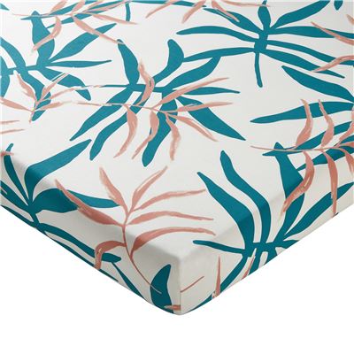 Linge de lit à fleurs tropicales - BECQUET CRÉATION