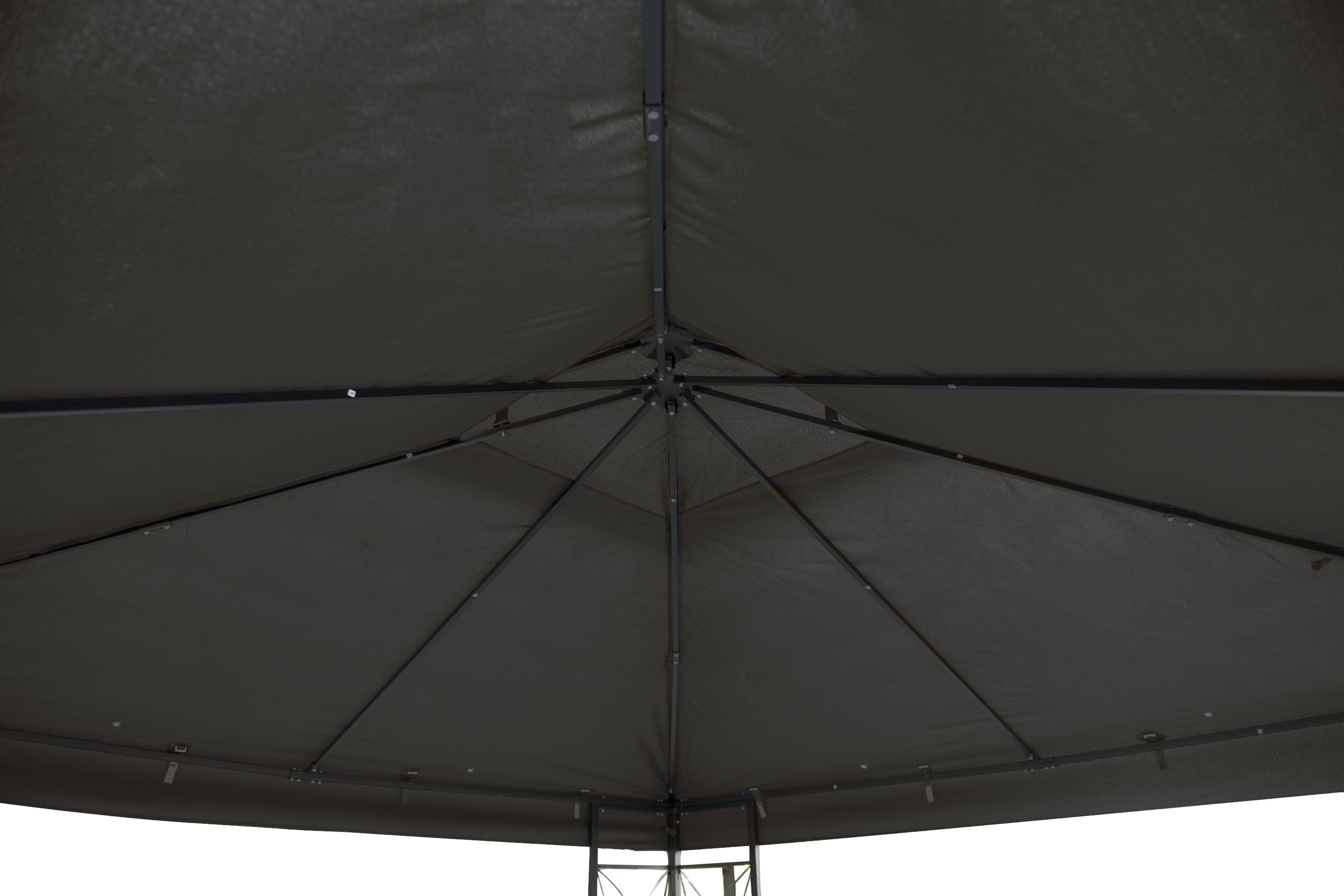 Gartenpavillon HOWEA 3 x 3 m anthrazit