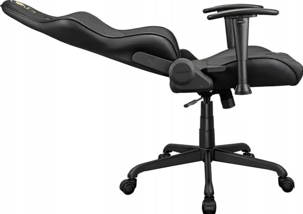 COUGAR Gaming Silla Armor Elite Royal, PC gamingstol, 120 kg, Polstret sæde, Polstret ryglæn, Sort, Stål