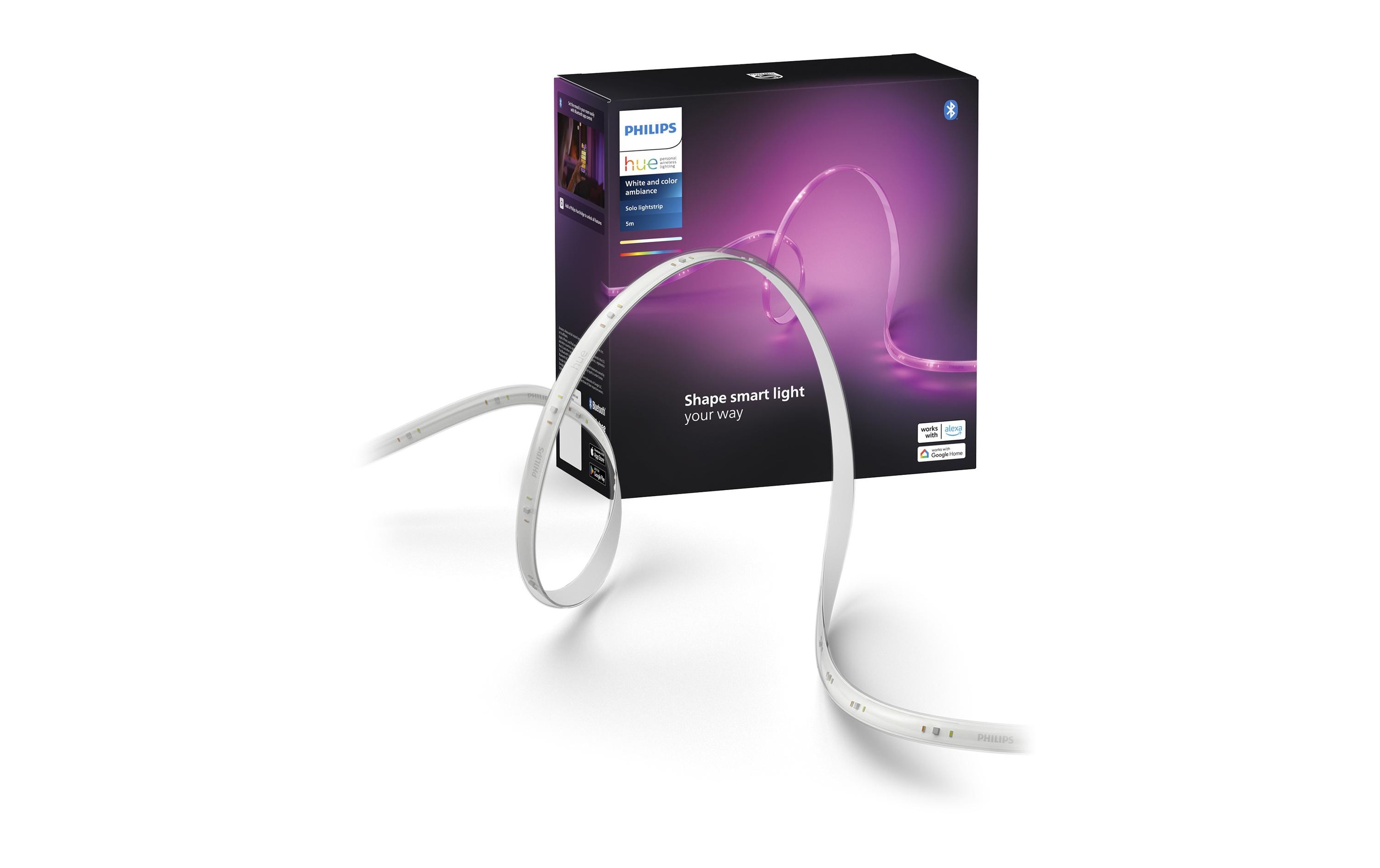 White & Color Ambiance Lightstrip Solo 5 m EUDie führende Lösung für Raumbeleuchtung