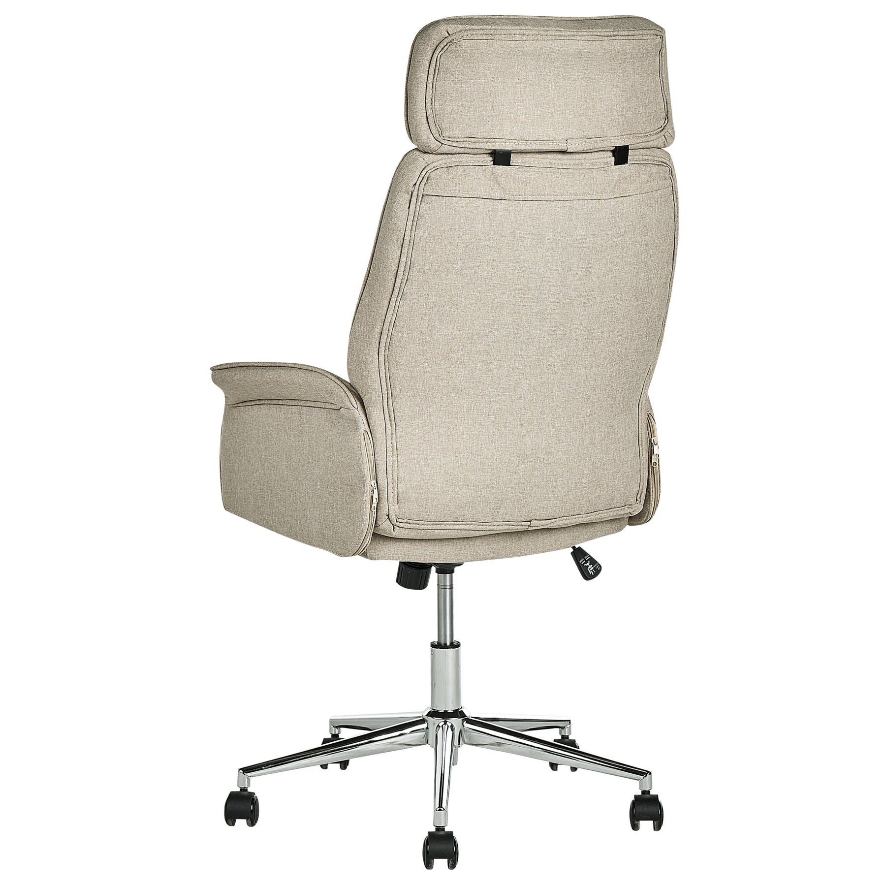 Beliani - PILOT - Bureaustoel - Beige - Polyester
