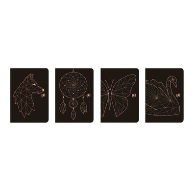 Agenda Oxford So chic Black Edition - 1 jour par page - 12 x 18 cm - différents modèles disponibles - Hamelin