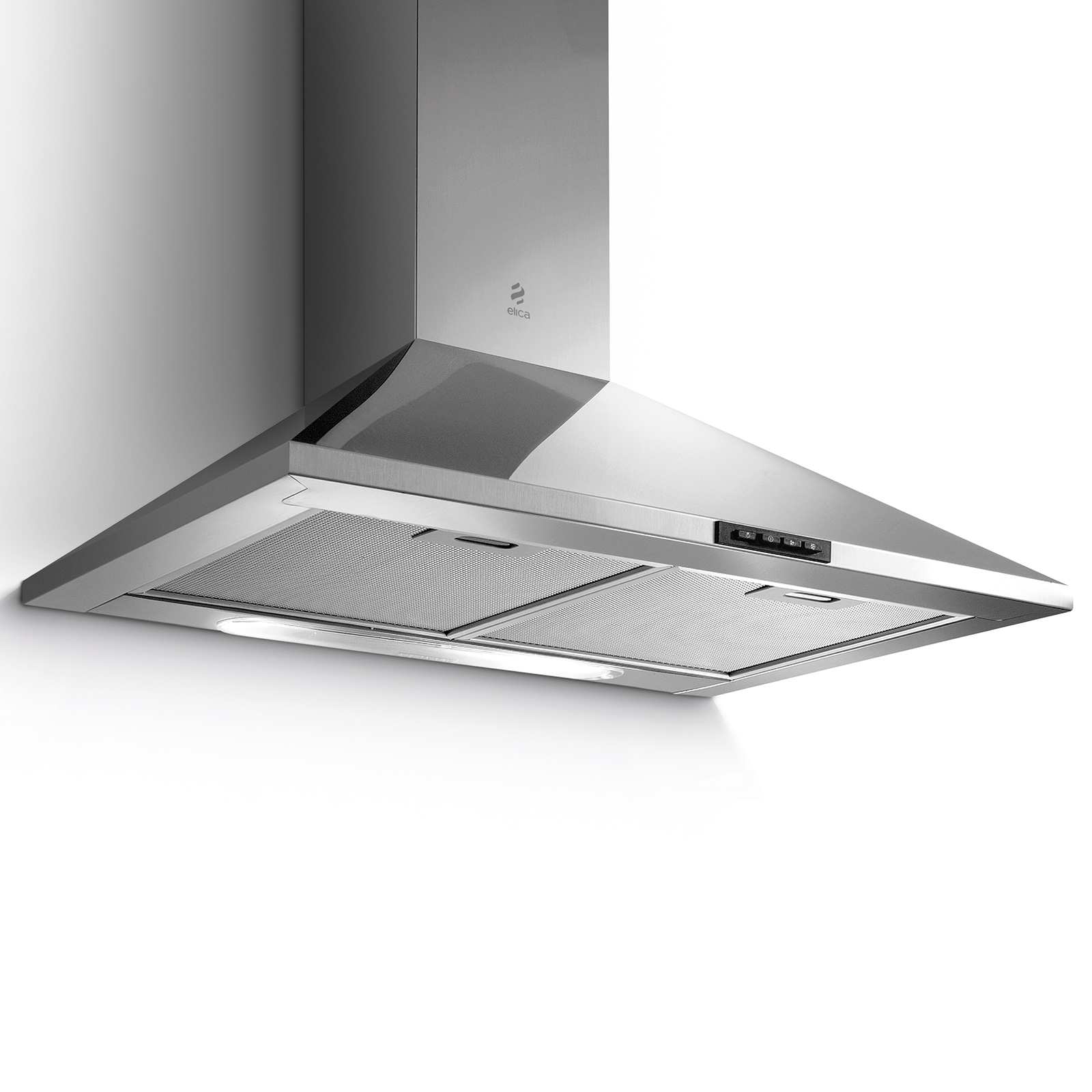 pino Küchenblock PN 80 - lichtgrau - mit E-Geräten - Kühlschrank rechts - 270 cm
