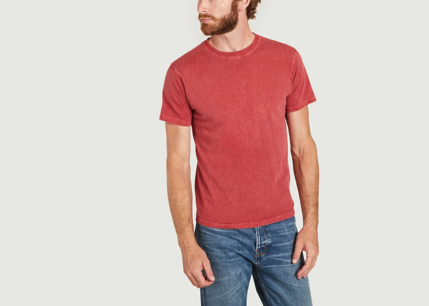 T-shirt S/S Crew en jersey de coton Good On