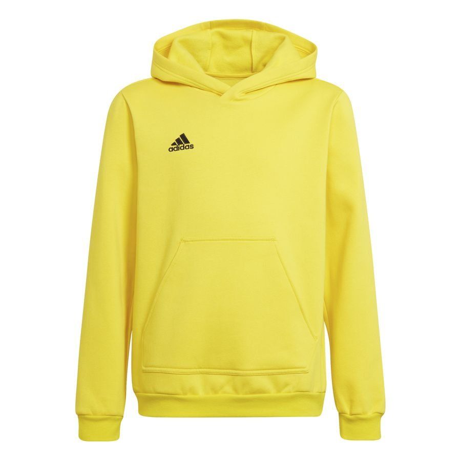 adidas Entrada 22 Sweat à Capuche - Jaune/Noir Enfant