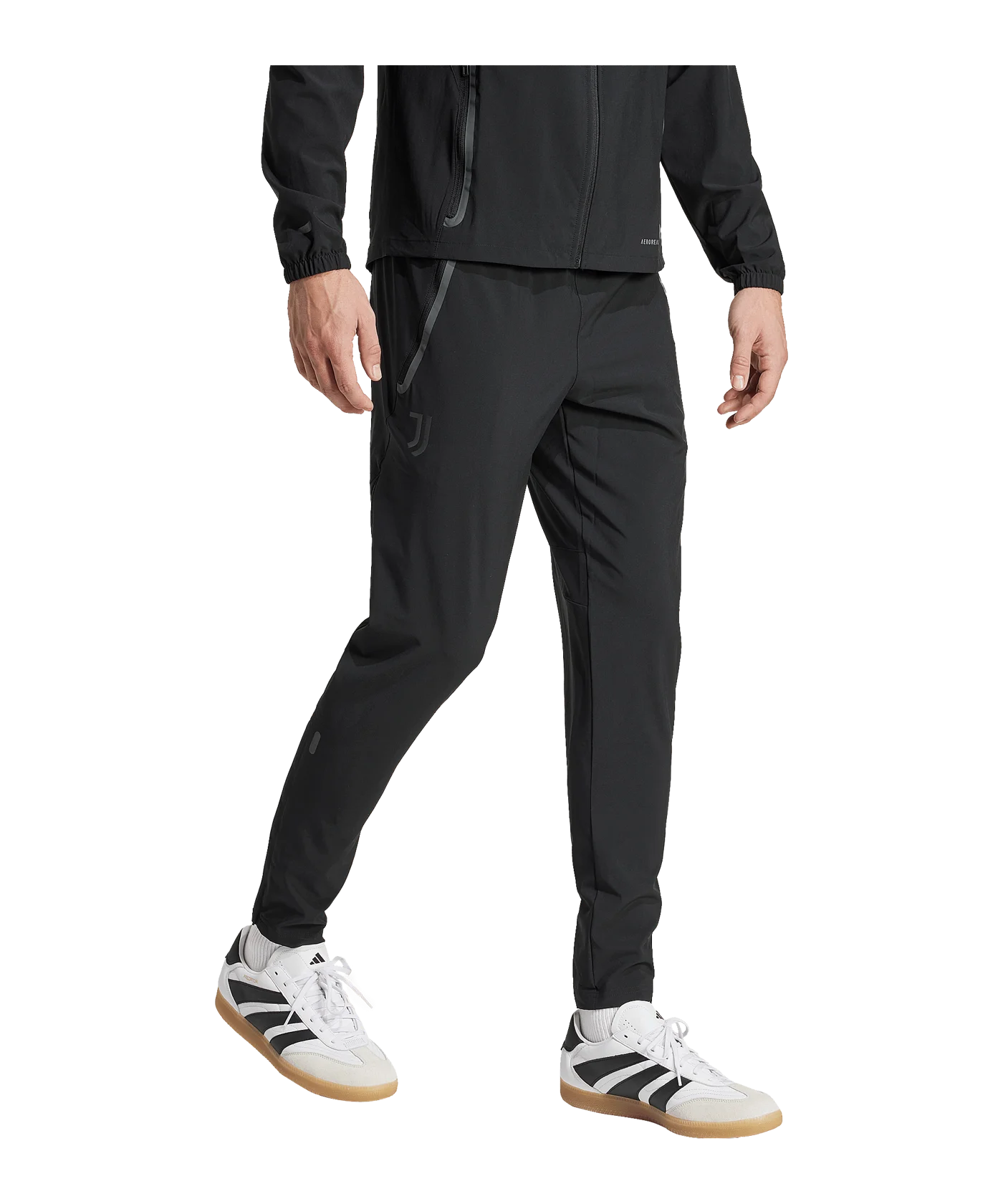 adidas FC Juventus Turin Tiro Trainingshose Schwarz