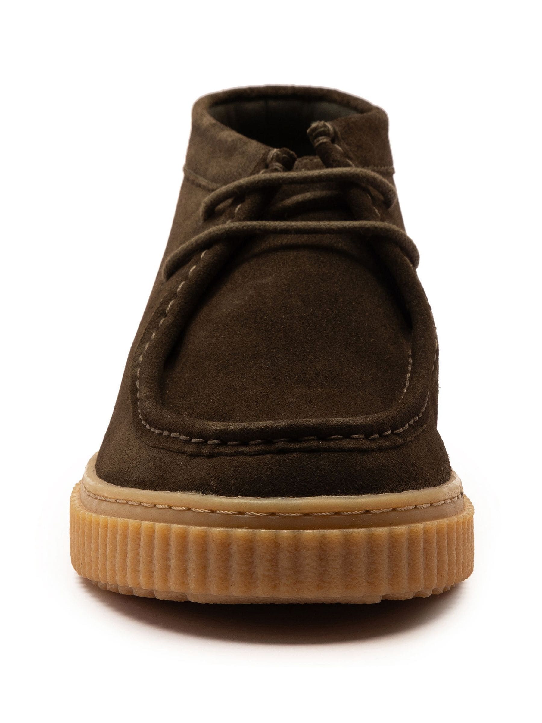 Bruin - Off The Hook Bolan suède leren Vetersluiting casual Boots