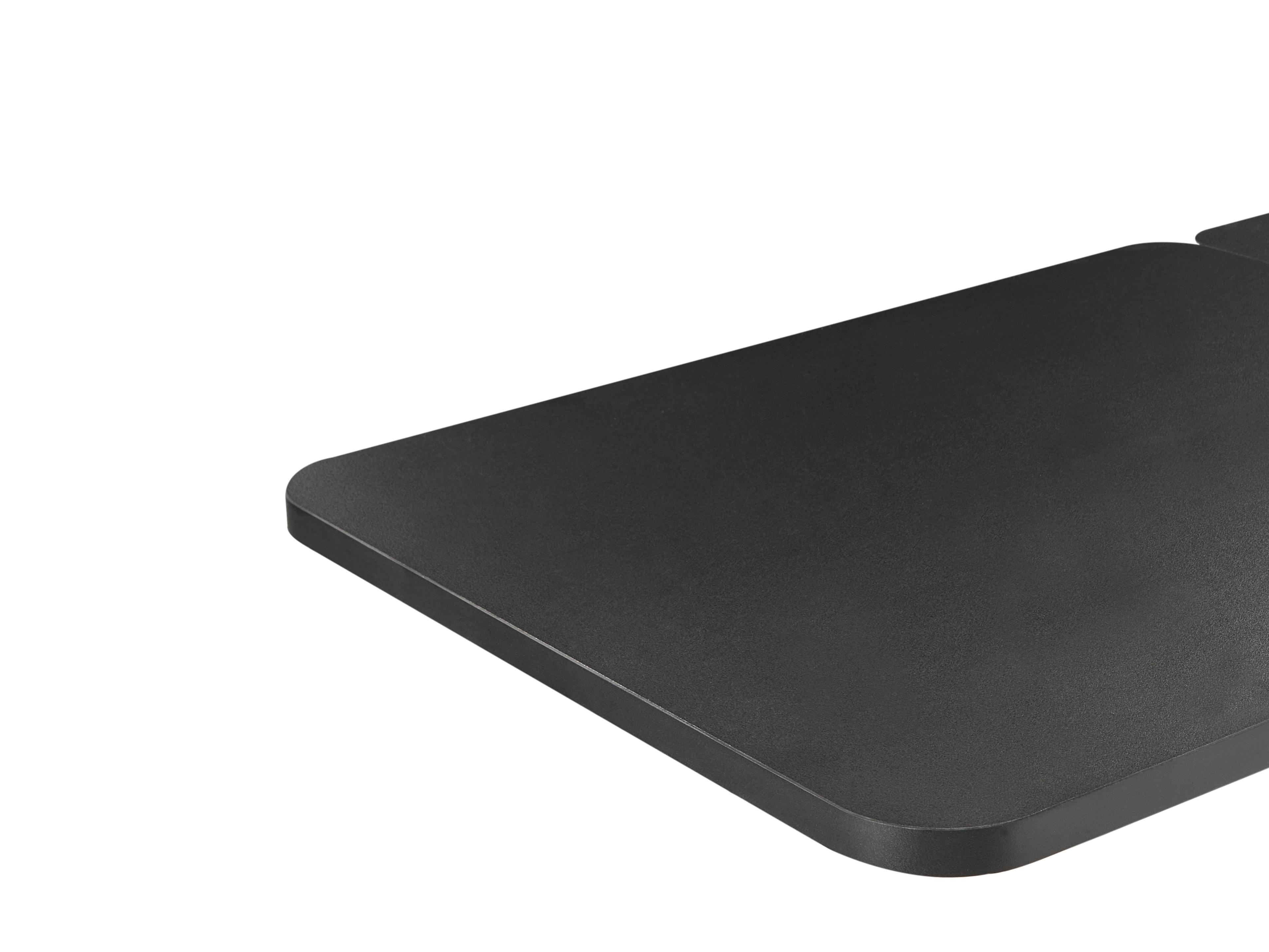 Handmatig verstelbare laptopstandaard SCHOLA Zwart 70 cm 40 cm