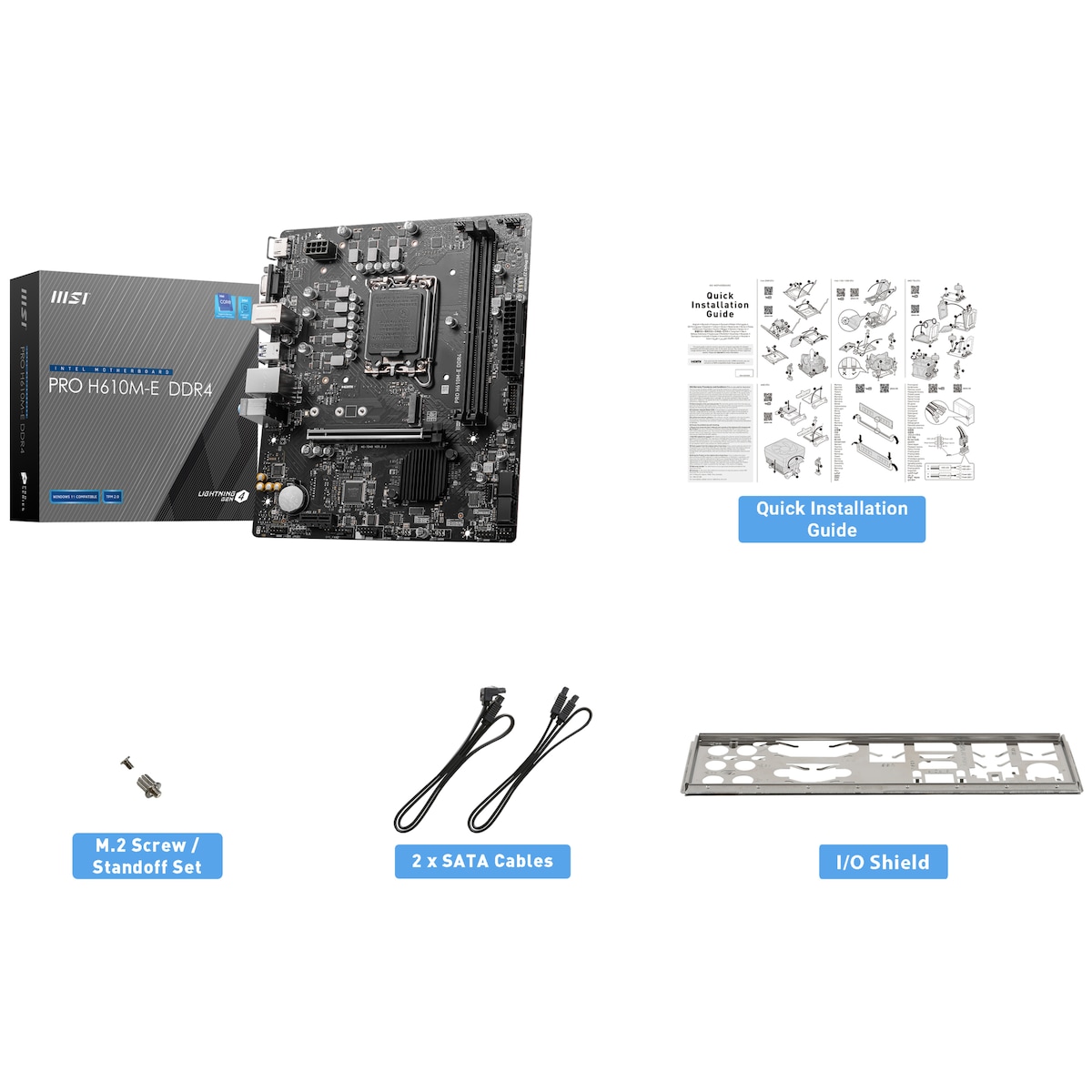 MSI H610M-E PRO hovedkort
