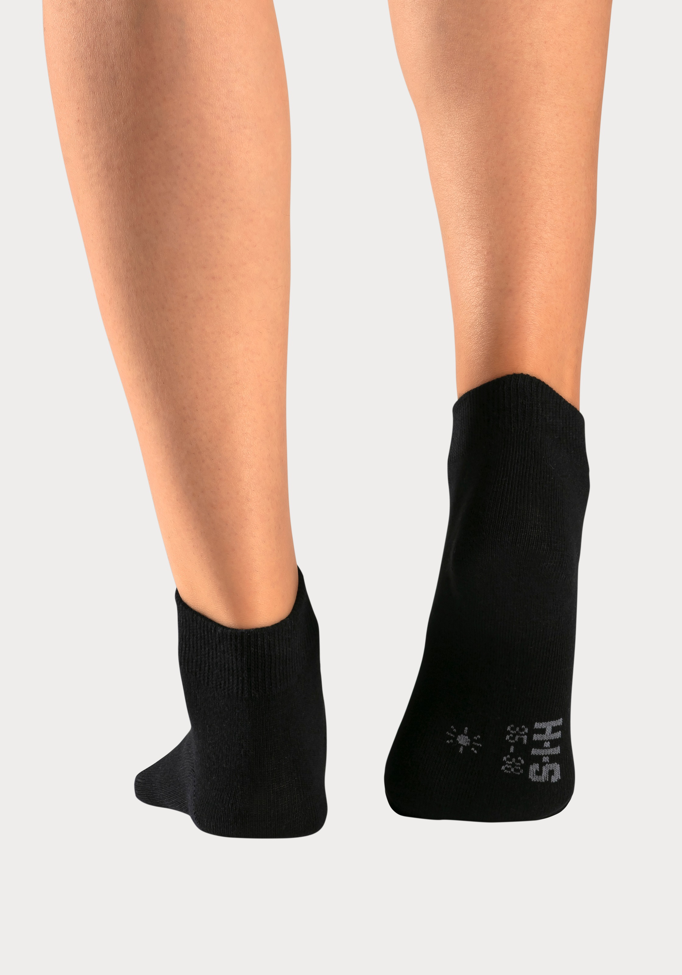 H.I.S Kurzsocken Packung, 10 Paar tlg. mit eingestrickten Symbolen