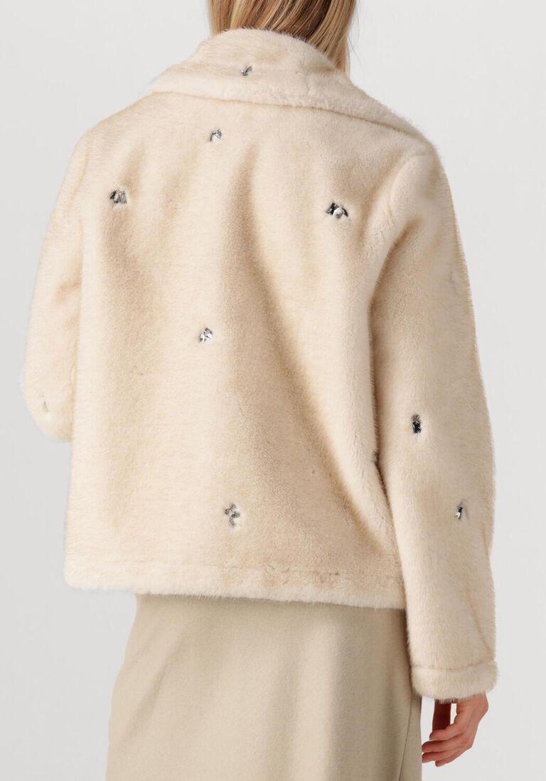 creme luisa cerano faux fur jas 428518/4191