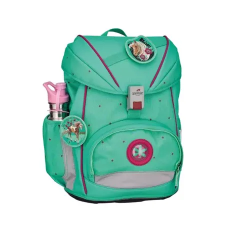 DerDieDas Schulrucksack-Set Ergoflex Peppermint Pony, 5-teilig