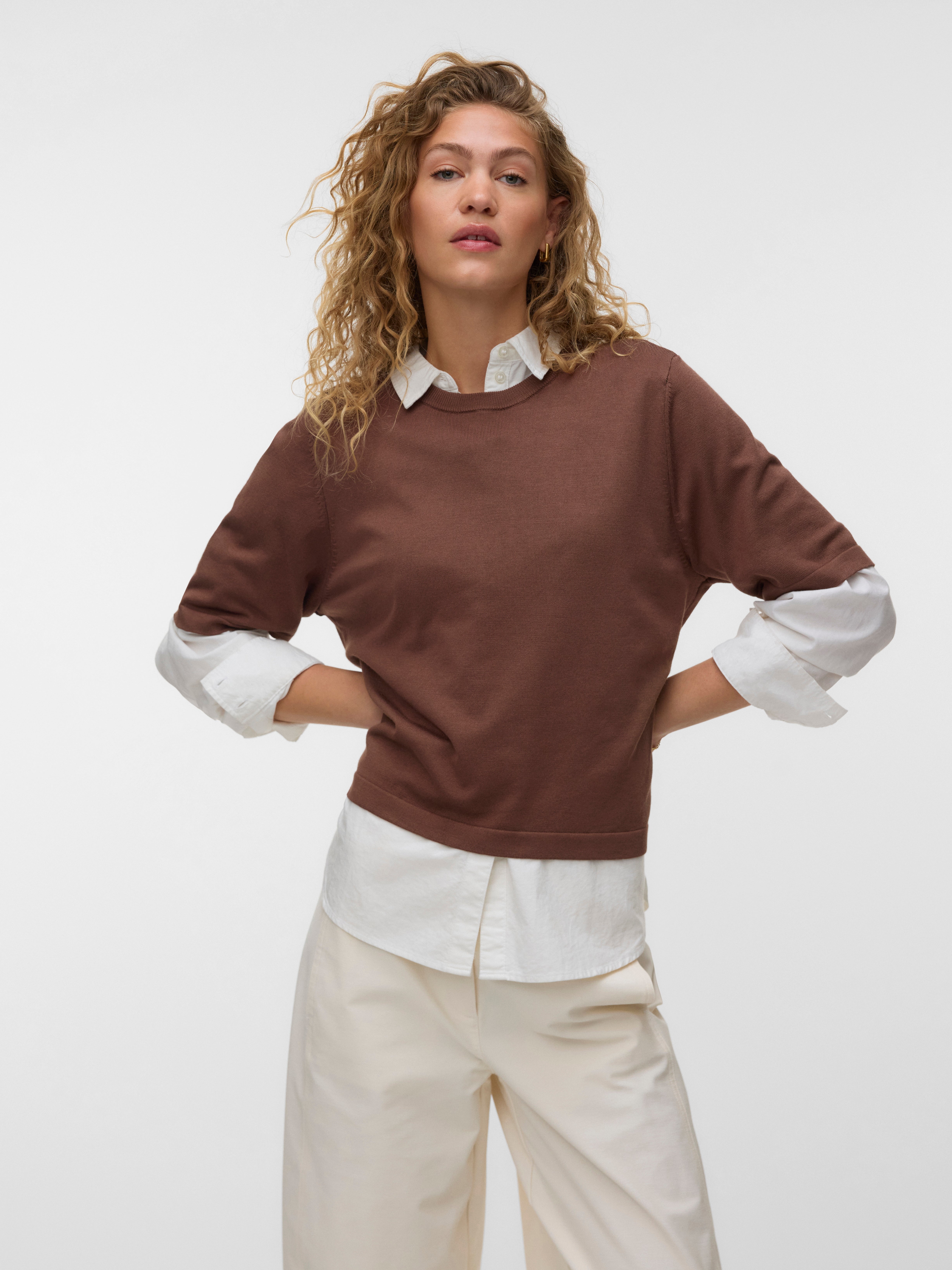 VMSILJE Gebreide pullover